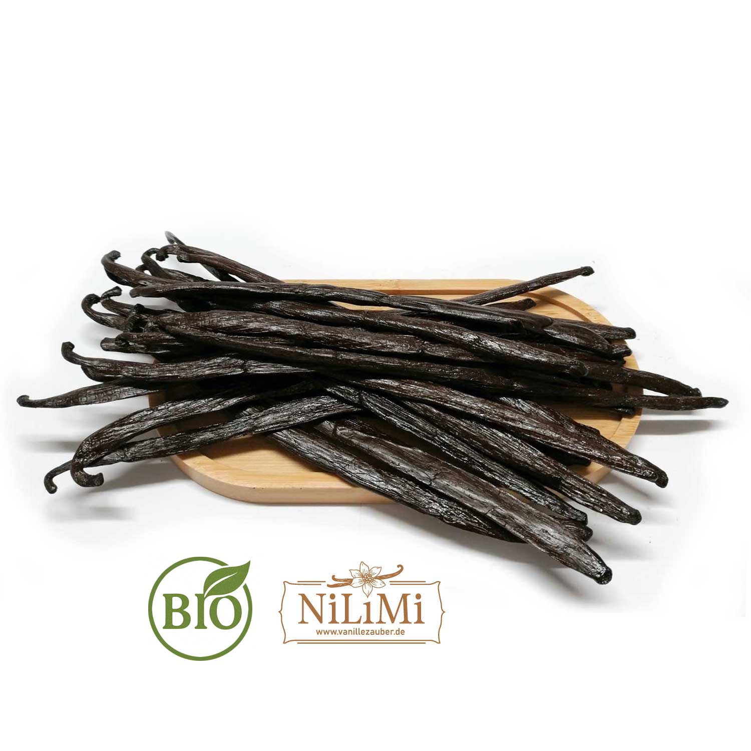 BIO Bourbon Vanilleschote aus Madagaskar, 16-20 cm