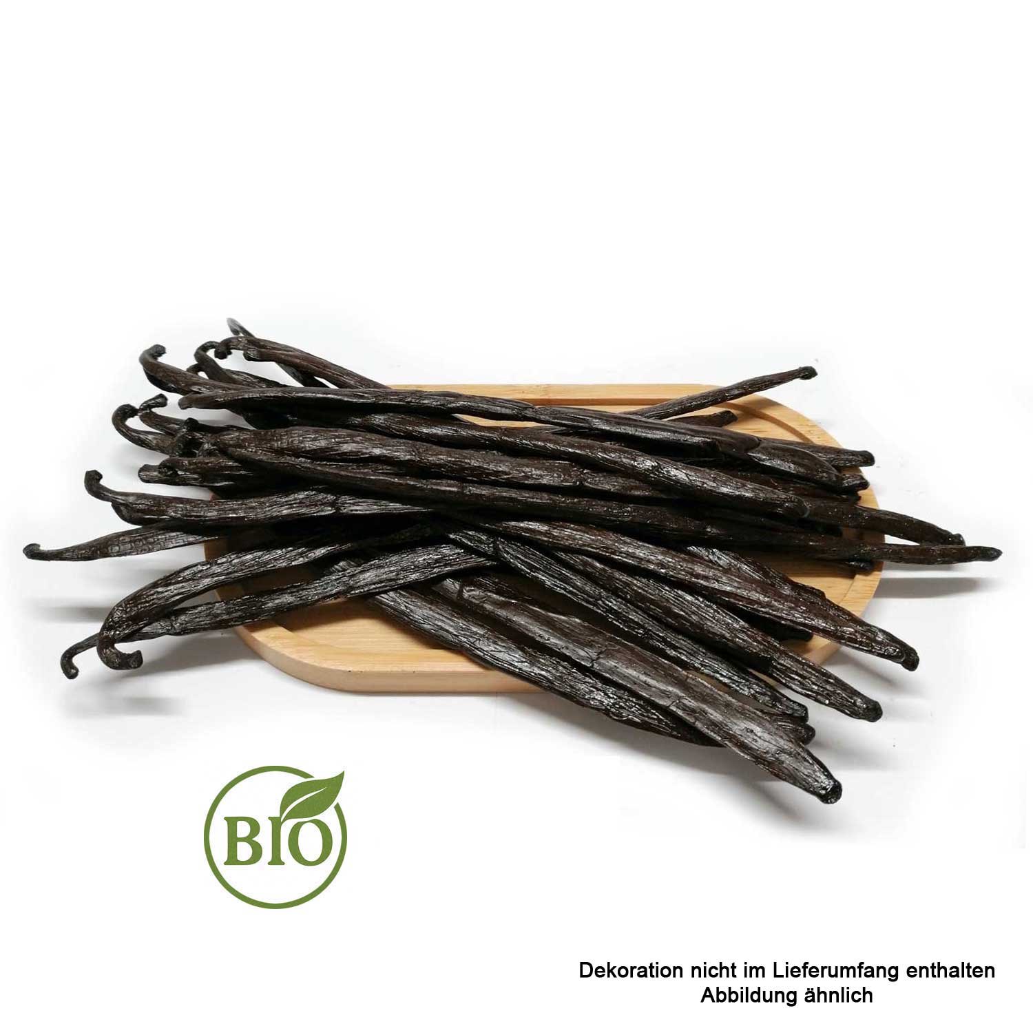 BIO Bourbon Vanilleschote aus Madagaskar, 16-20 cm